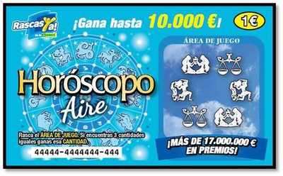 Anverso rasca Horoscopo Aire