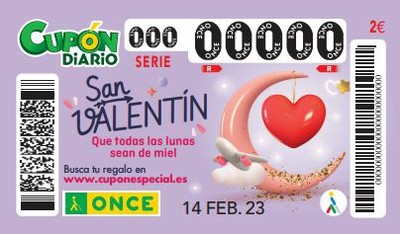 Cupón Diario de San Valentín