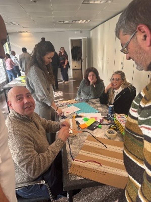 Participantes en el taller de prototipos