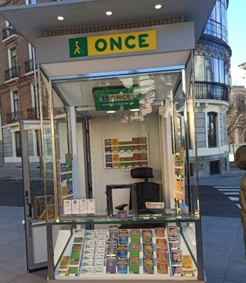 Kiosco de la ONCE