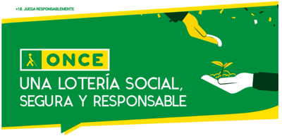 vinilo de la ONCE como loterías Responsables
