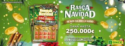 Rasca de Navidad ONCE