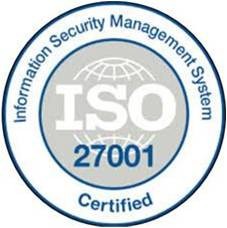 logotipo del certificado ISO 27001
